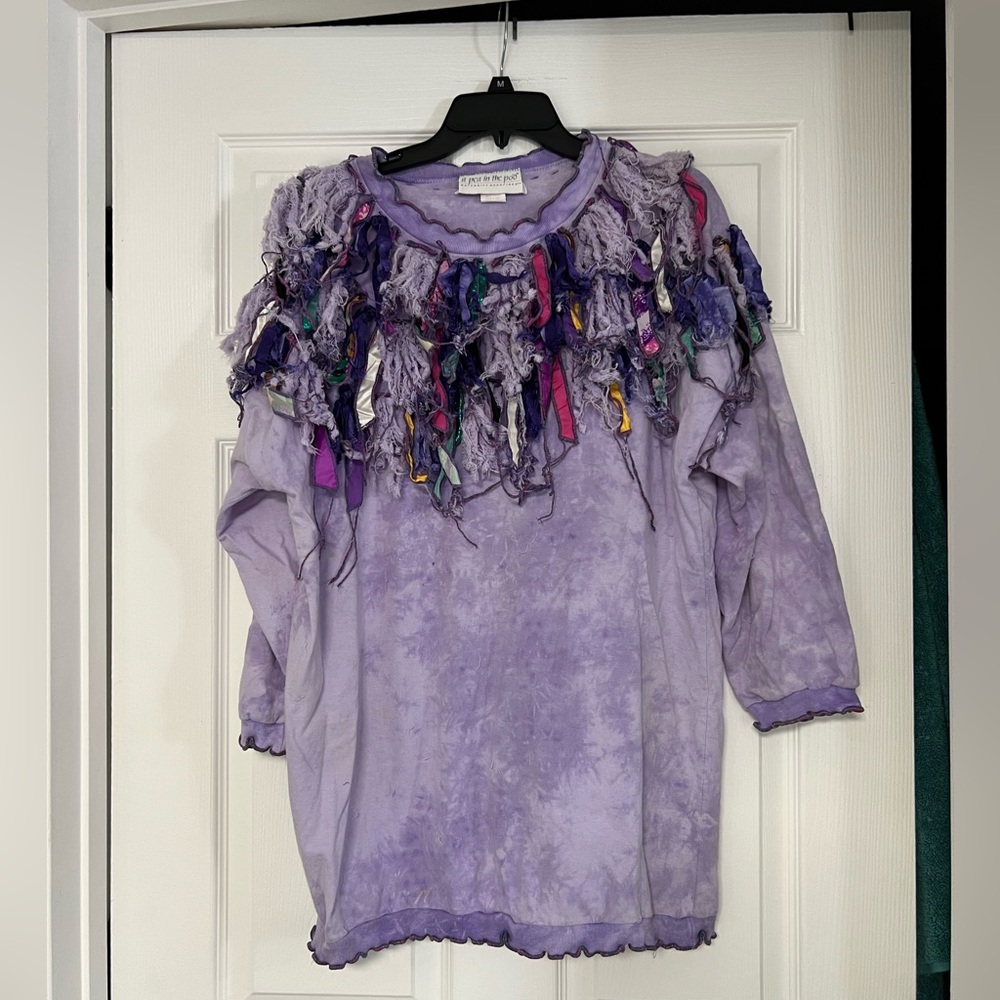 A Pea in the Pod Pregnancy Lavender Top